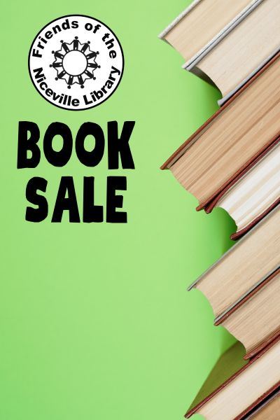 Friends of the Niceville Library Book Sale logo