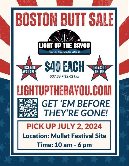 Boston Butt Sale - July