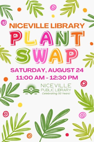 Niceville Library Plant Swap logo