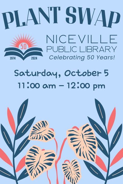 Niceville Library Plant Swap logo