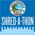 City of Niceville Shred-A-Thon logo